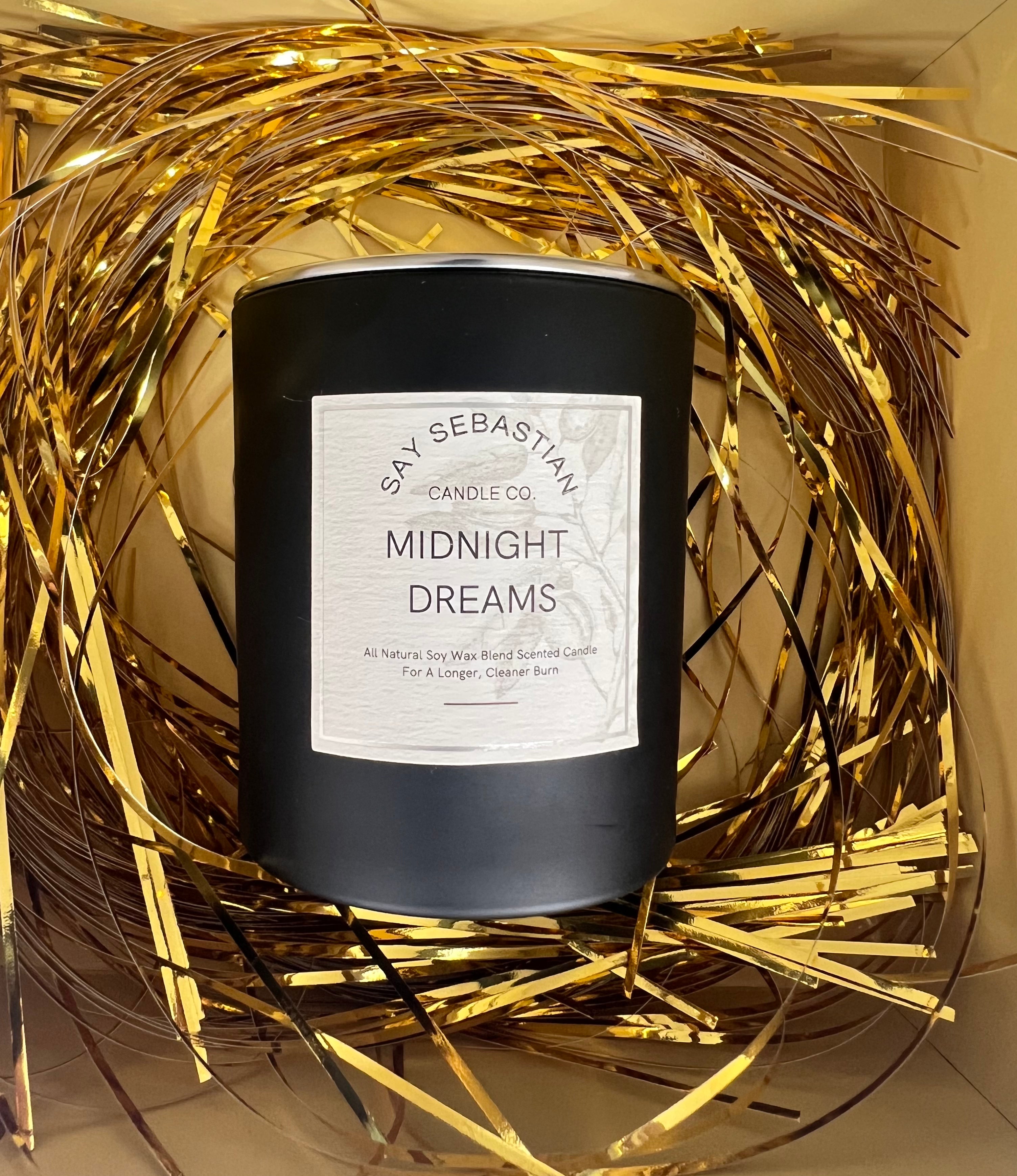 MIDNIGHT DREAMS LUXURY SCENTED CANDLE