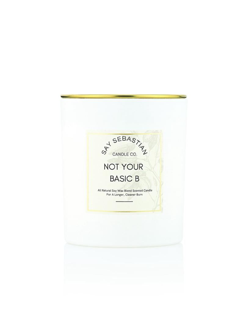 Not Your Basic B Scented Candle